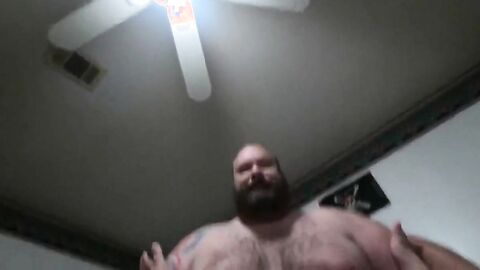 Fat Daddy Bear Takes it Like a Pro