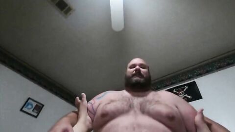 Fat Daddy Bear Takes it Like a Pro