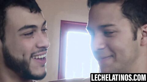 LecheLatinos.com - Nice looking Javiez takes bearded Gus' swift cock