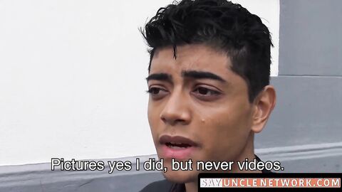 SayUncleNetwork.com - Paid Latino virgin's raw bareback debut and cum