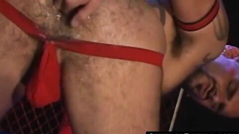 CentralFisting.com - Wilhelm Dragon's giant dildo squat and fist