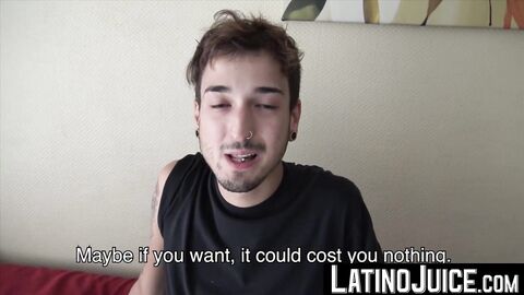 I made sure that every drip of my hot cum spills in Manis pierced tongue