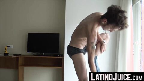 I made sure that every drip of my hot cum spills in Manis pierced tongue