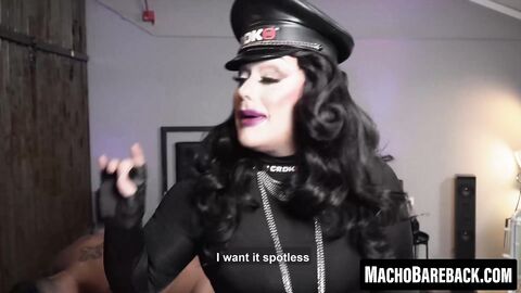 Submissive John Brachalli tastes Viktor Roms milk like a filthy slut