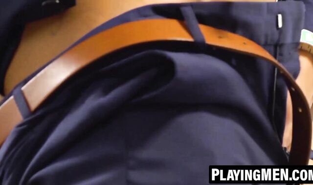 PlayingMen.com - Kenzo Alvarez passionately strokes his thick long cock