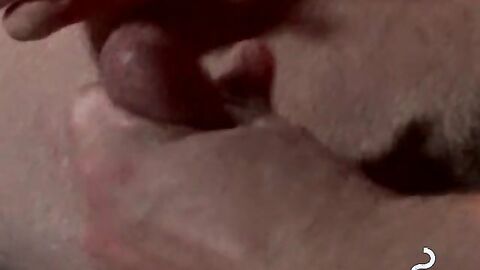 Milking my cock as I become intoxicated while smoking