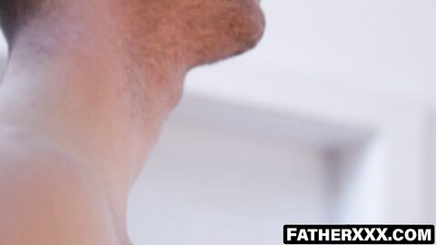FatherXXX.com - Seminary bedtime prayer ends with raw fuck routine