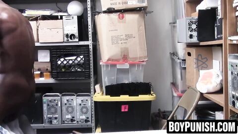 BoyPunish.com - Hot jock suspect's BBC suck and raw fuck by officer