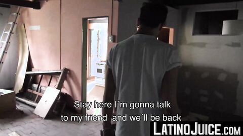 I became obedient and kneel down to taste every inch of Marcs enormous boner