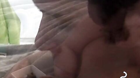 Seductive stud exploring glory holes filling it with cum