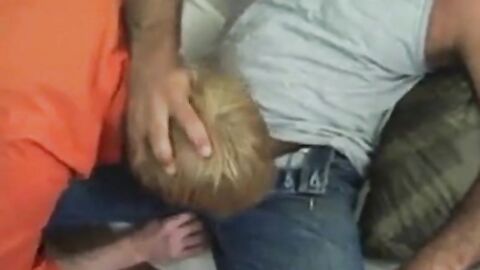 Redhead Gay Blows Straight Silver Fox in NYC