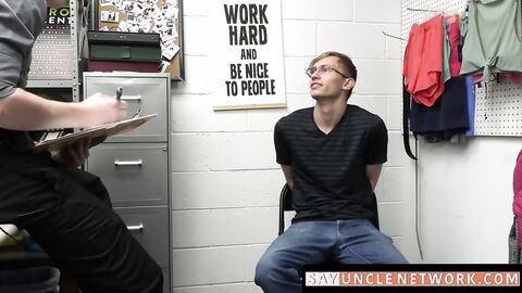 SayUncleNetwork.com - Gay Darron Bluu dominated raw by Cole Church's big black dick