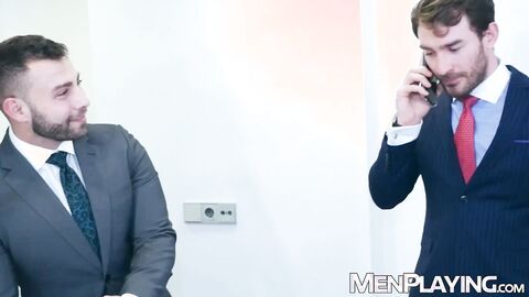 Rich businessman Charlie Cherry raw plows deep into Latino Diego Reyes