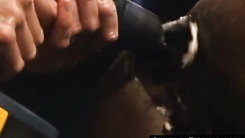 CentralFisting.com - Simon Cox's ass drilled by brendan austen's dildo