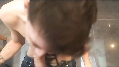 Asian Bareback Threesome