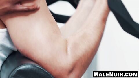 MaleNoir.com - Liam Cyber's penis trains my tasty ass for endurance