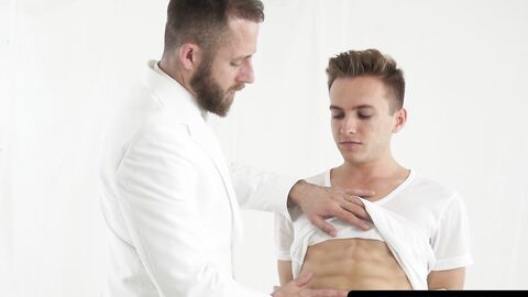 BoyMissionary.com - Young Mormon newcomer rides his bearded elder's massive, divine c