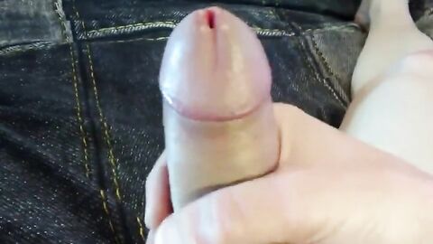Amateur Big Cock Handjob Masturbation Closeup Cumshot