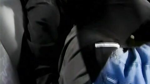 Ass lovers sucking and fucking in an outdoor threesome