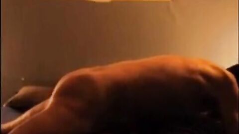 French Crossdresser Anal Play with Big Cock