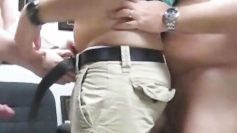 Married Bears Bareback in the Office