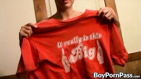 Young gays masturbate and cum on a glass table