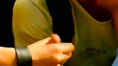 Young guys share twinks ass and fuck him in a threesome