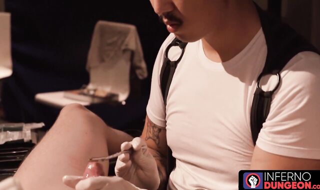 InfernoDungeon.com - Axel Abysse's anal and nipple play dominated by Master Ron