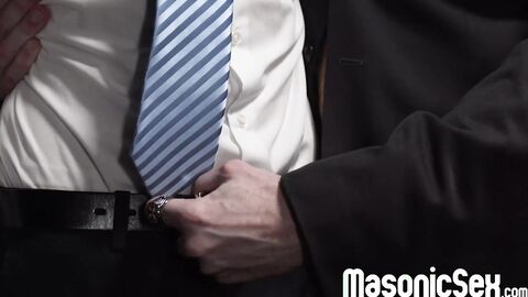 Hot twink Cole Blue masturbates and banged by Legrand Wolf