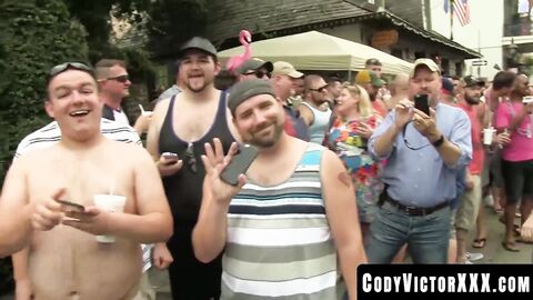 CodyVictorXXX.com - Daddy gives stud a rimjob before fucking his ass bareback hard