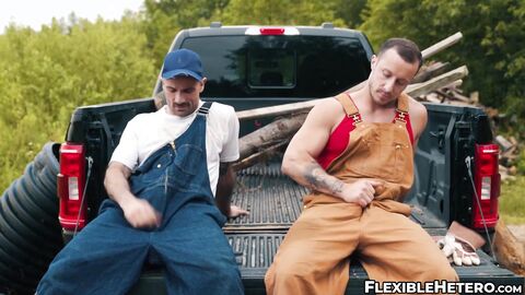 Zack Mackay and Tito Patron steam off their cock juices