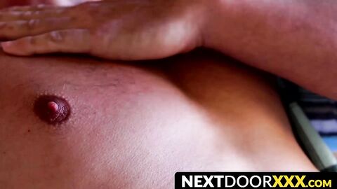 NextDoorXXX.com - Hunky farm boy Elijah James wanks off his big cock in a hot solo se