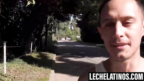 LecheLatinos.com - Etched latino Nacho and Kendro's wild sex acts for cash