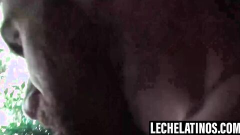 LecheLatinos.com - Aroused latinos drain their cocks of cum