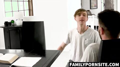 FamilyPornSite.com - Chris Damned blesses me with his dick