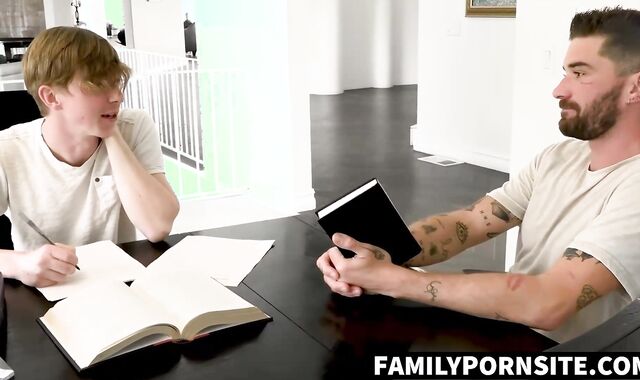 FamilyPornSite.com - Chris Damned blesses me with his dick