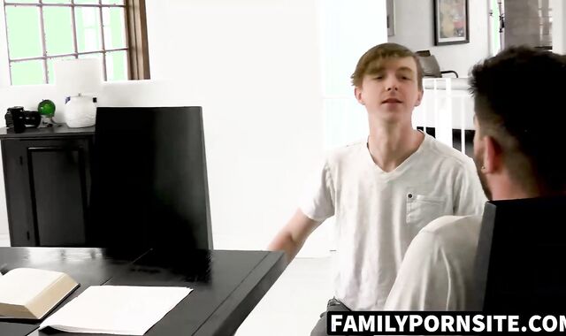 FamilyPornSite.com - Chris Damned blesses me with his dick