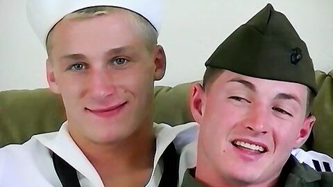 Young dick sucker rammed from behind until he sprays cum