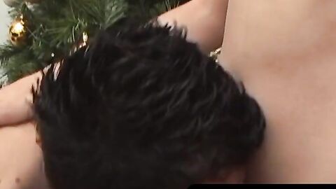 OTBXXX.com - Festive latino cock-lover breeding with his young fuck-buddy