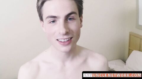 SayUncleNetwork.com - Taboo 18yo asshole stretched and facialized after a raw barebac