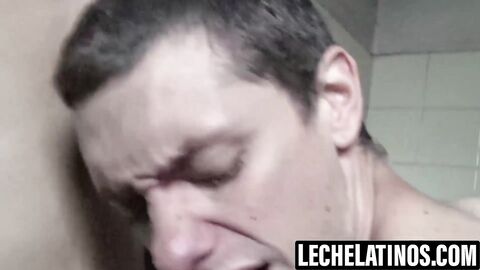 LecheLatinos.com - Sensual guy ass drilled from two strangers