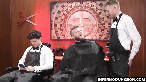 InfernoDungeon.com - Brian Bonds swallows cum in fist fuck with Devin Franco