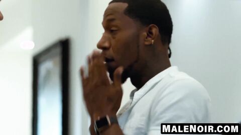 MaleNoir.com - Deep Dick's girthy penis probes deep into my ass hole