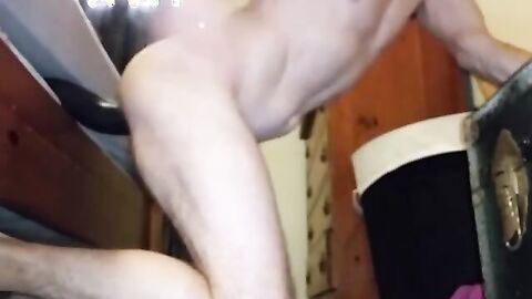 Extreme Double-Dildo Fisting for Gaping Hole