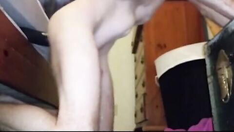 Extreme Double-Dildo Fisting for Gaping Hole