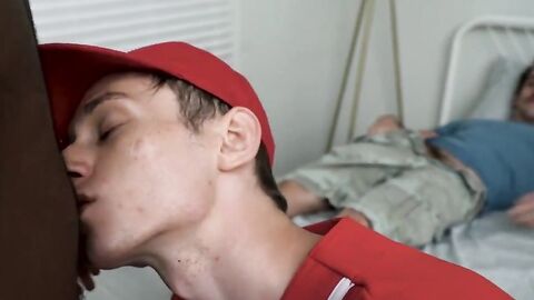 FamilyPornSite.com - Forbidden raw fuck session with step father's big cock