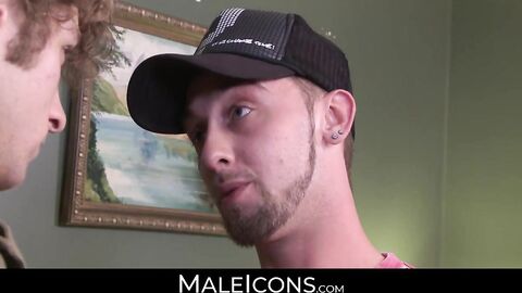 MaleIcons.com - Calvin Banks' sexual confusion and curiosity leading to a wild fuck