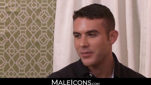 MaleIcons.com - Killian James' deep ass railing Roman Todd's hardcore anal session