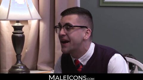 MaleIcons.com - Ian Levine's private sex lesson a deep intense anal learning curve