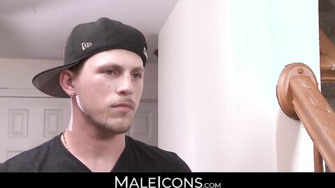 MaleIcons.com - Roman Todd and Griffin Barrows' passionate hardcore anal session